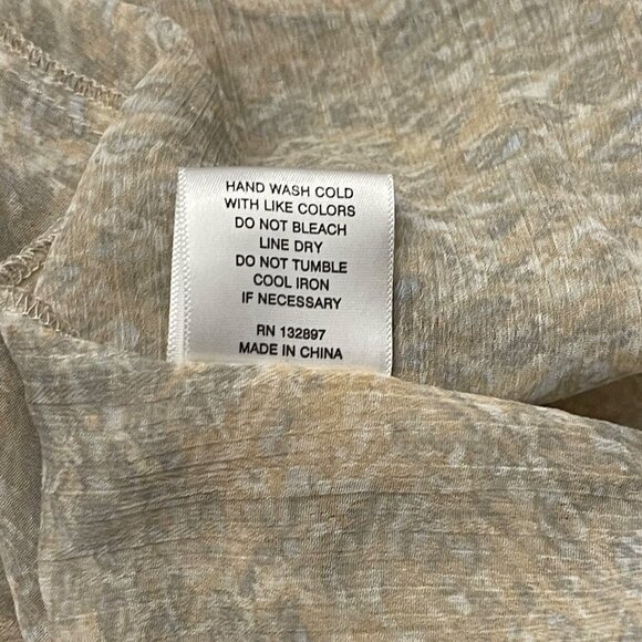 NWT Rose and Olive Women's Ice-Dye Blouse size 1X - Picture 10 of 14